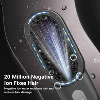 Portable Wireless Rechargeable Hair Straightener Comb